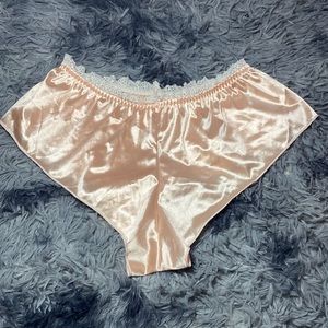 silk pink underwear